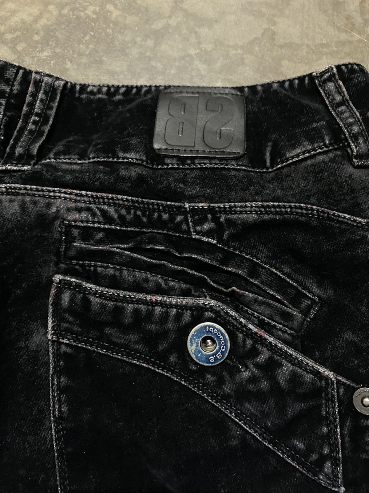 Japanese S.B Concept Velvet Hi-Stance Pants