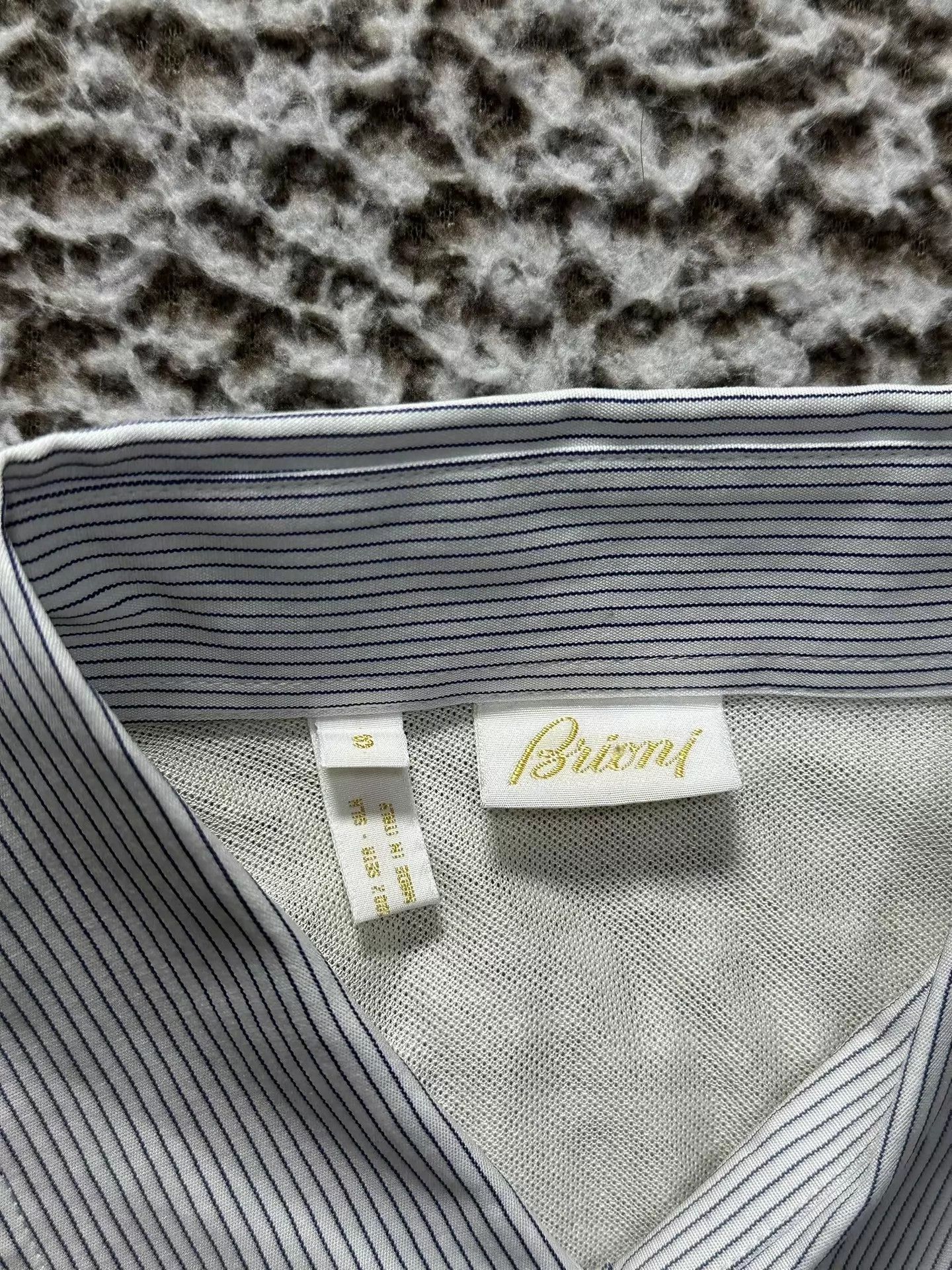 Brioni Brioni Silk Shirt Small Rare Deadstock Italian Made Size US S / EU 44-46 / 1 - 4 Thumbnail