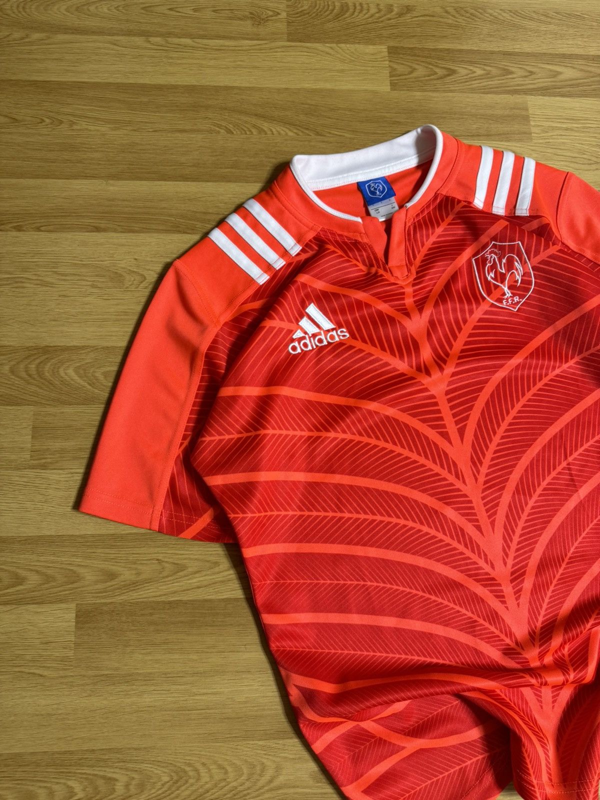 Adidas Adidas France Soccer Jersey F.F.R 2014 Size US L / EU 52-54 / 3 - 2 Thumbnail