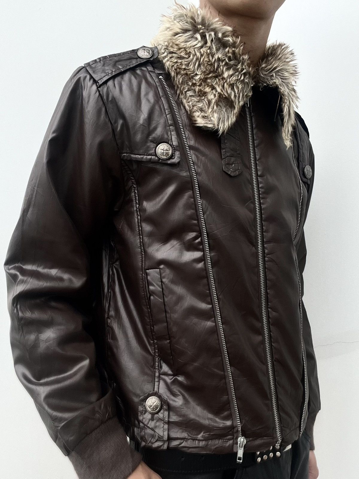 Japanese Brand Japanese Brand Avant-garde Biker Jacket Size US M / EU 48-50 / 2 - 5 Thumbnail