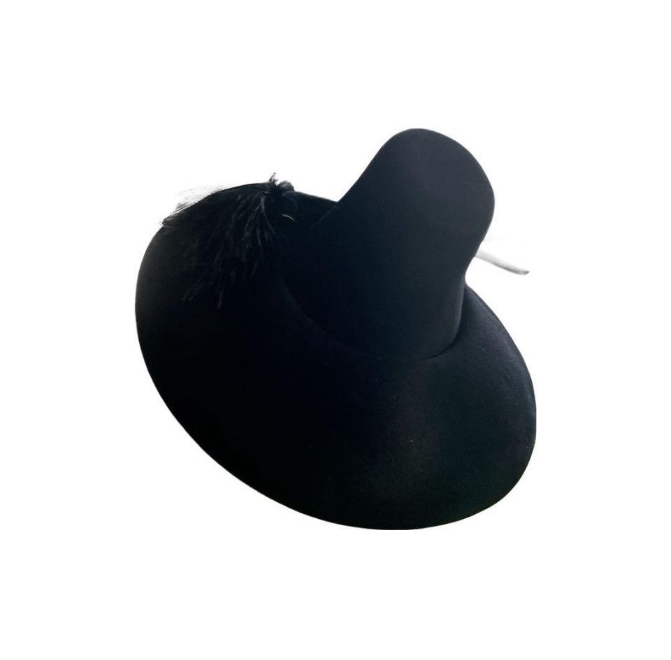 Other Sculpted Elegance: Yumiko Iroyama Black Felt” Size ONE SIZE - 2 Thumbnail