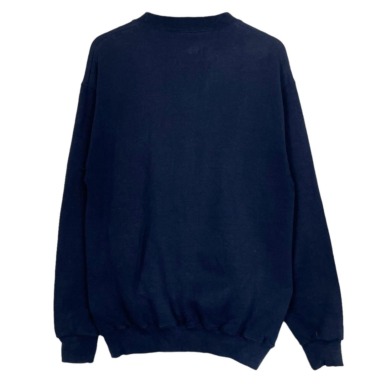 Russell Athletic × Vintage 💥PLAIN DISCUS NAVY COLOUR CREWNECK SWEATSHIRT Size US M / EU 48-50 / 2 - 7 Thumbnail