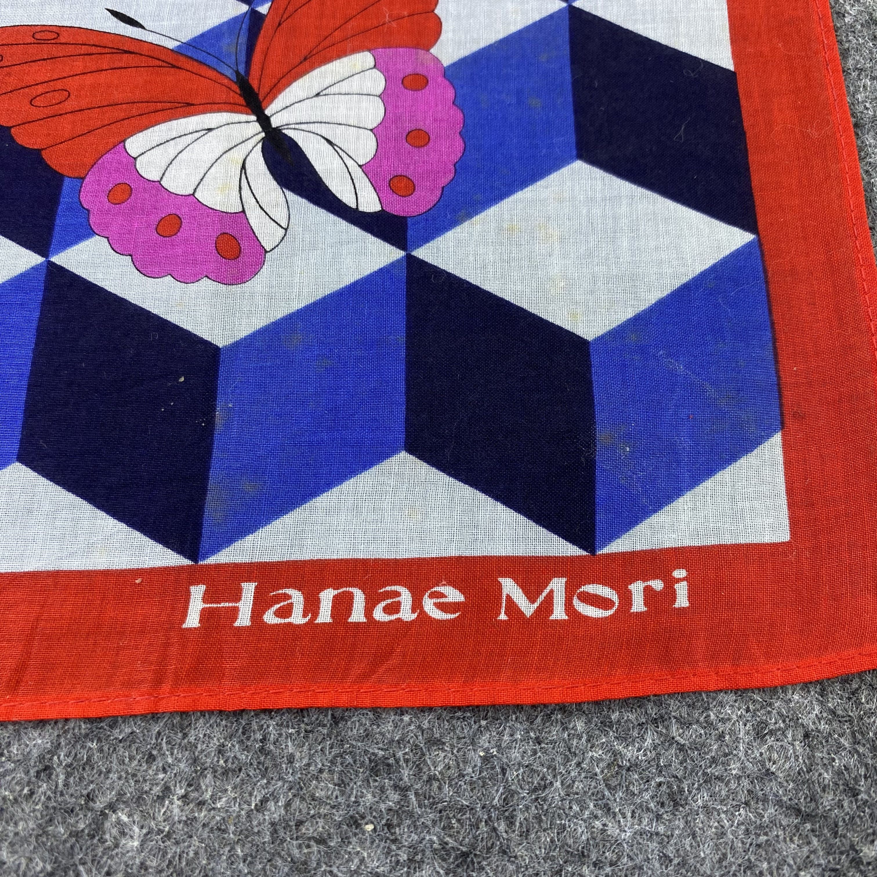 Hanae Mori Hanae Mori Handkerchief Neckerchief Bandana-B1889 Size ONE SIZE - 7 Thumbnail