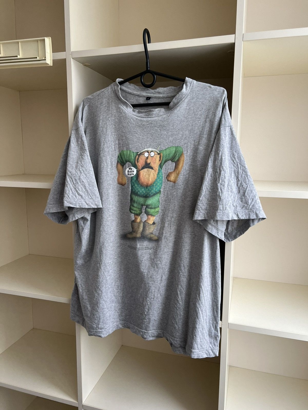 Vintage 1999 Vintage Monty Python Flying Circus My Brain Hunts Tee Size US L / EU 52-54 / 3 - 2 Thumbnail
