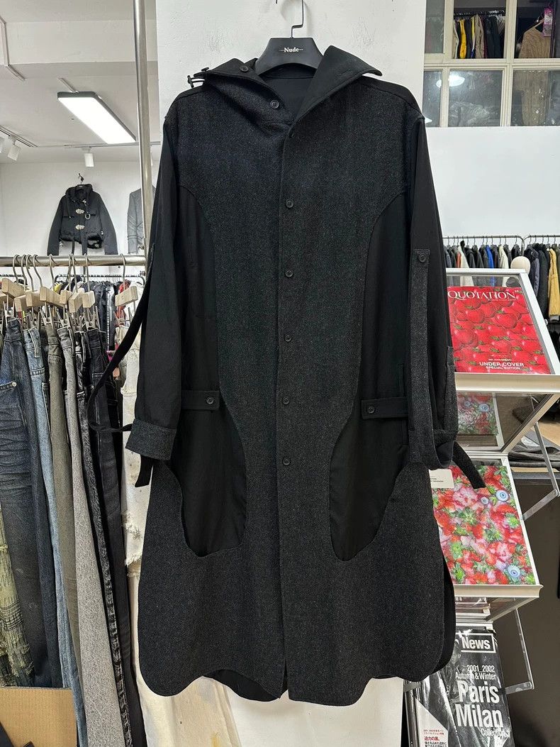 Yohji Yamamoto Yohji Yamamoto 23Aw Show Reversible Print Coat 2503-Nextarr Size US M / EU 48-50 / 2 - 5 Thumbnail