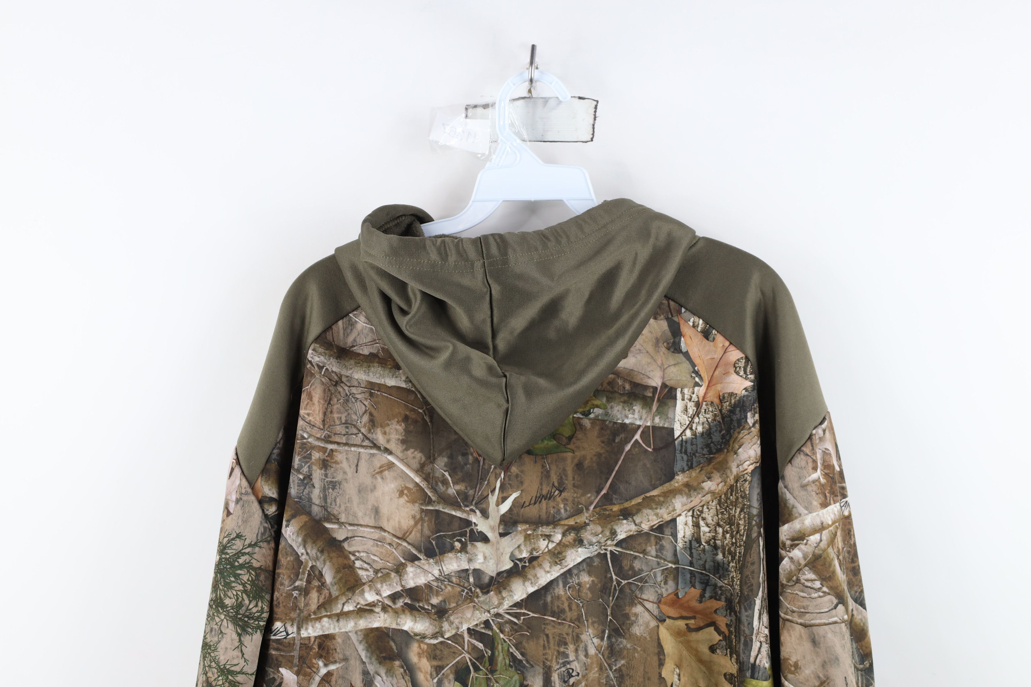 Vintage Y2K Streetwear Kamati Camouflage Hunting Hoodie Sweatshirt Size US XL / EU 56 / 4 - 12 Thumbnail