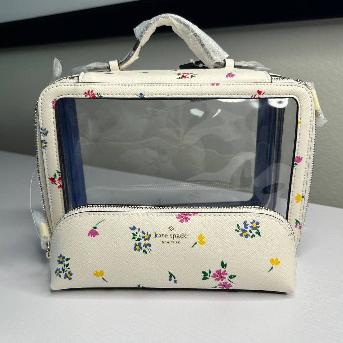 Kate Spade Kate Spade Staci Garden Bouquet Travel Cosmetic Set Size ONE SIZE - 9 Thumbnail