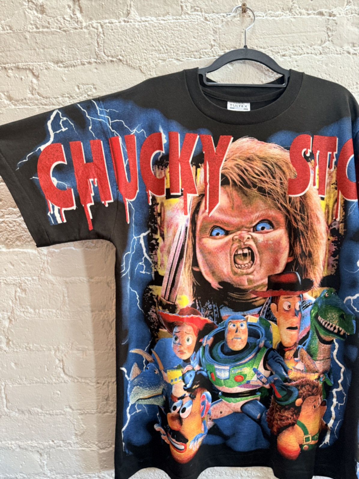 Vintage Bootleg Chucky Story Tee Size US L / EU 52-54 / 3 - 2 Thumbnail