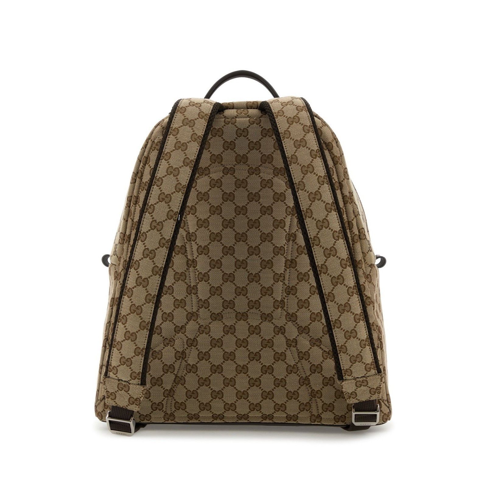 Gucci GUCCI GG Brown Fabric Backpack New & Authentic Size ONE SIZE - 3 Thumbnail