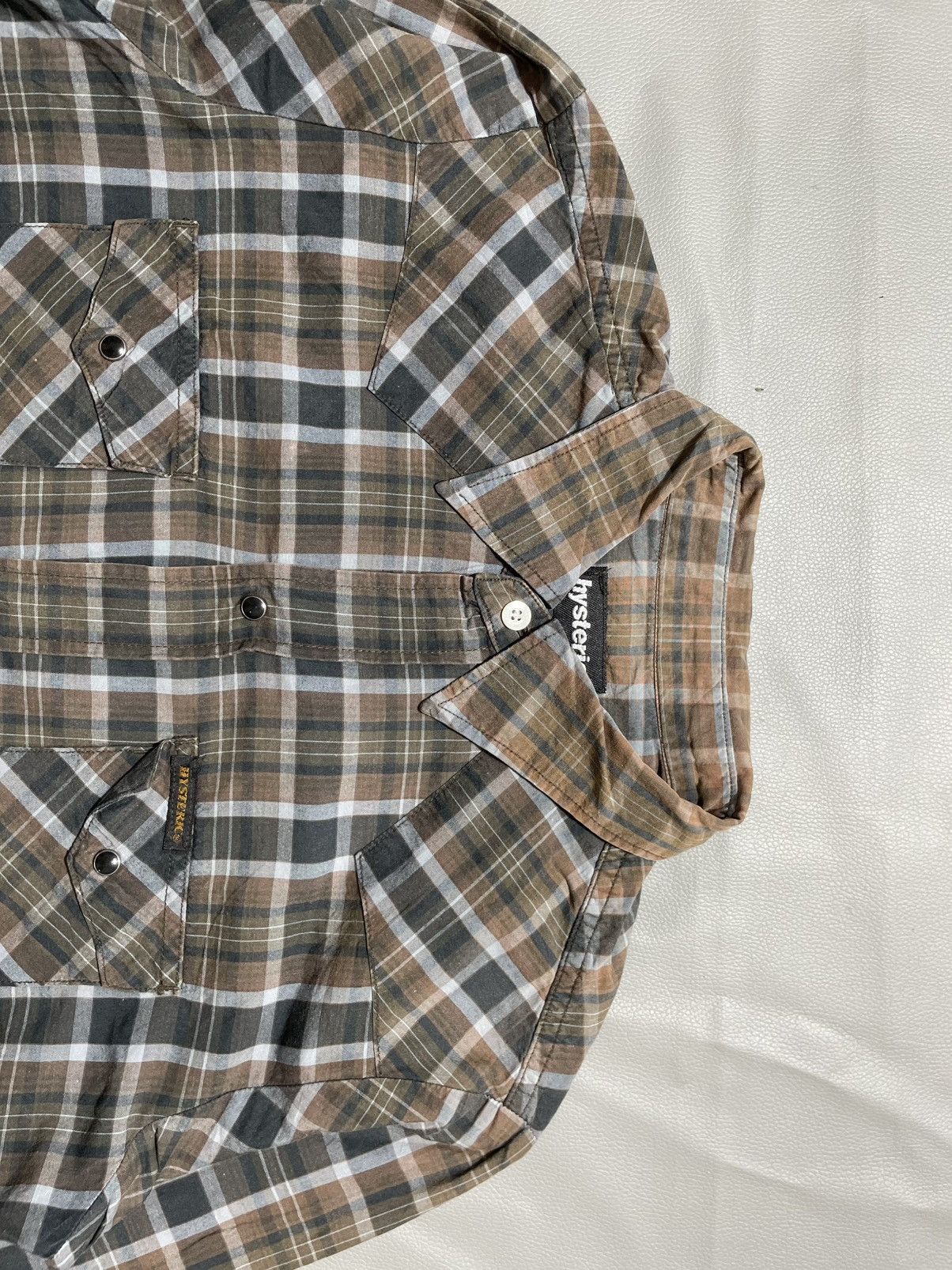 Hysteric Glamour Hysteric Glamour checked Button Up Shirt Western Style Size US S / EU 44-46 / 1 - 2 Thumbnail