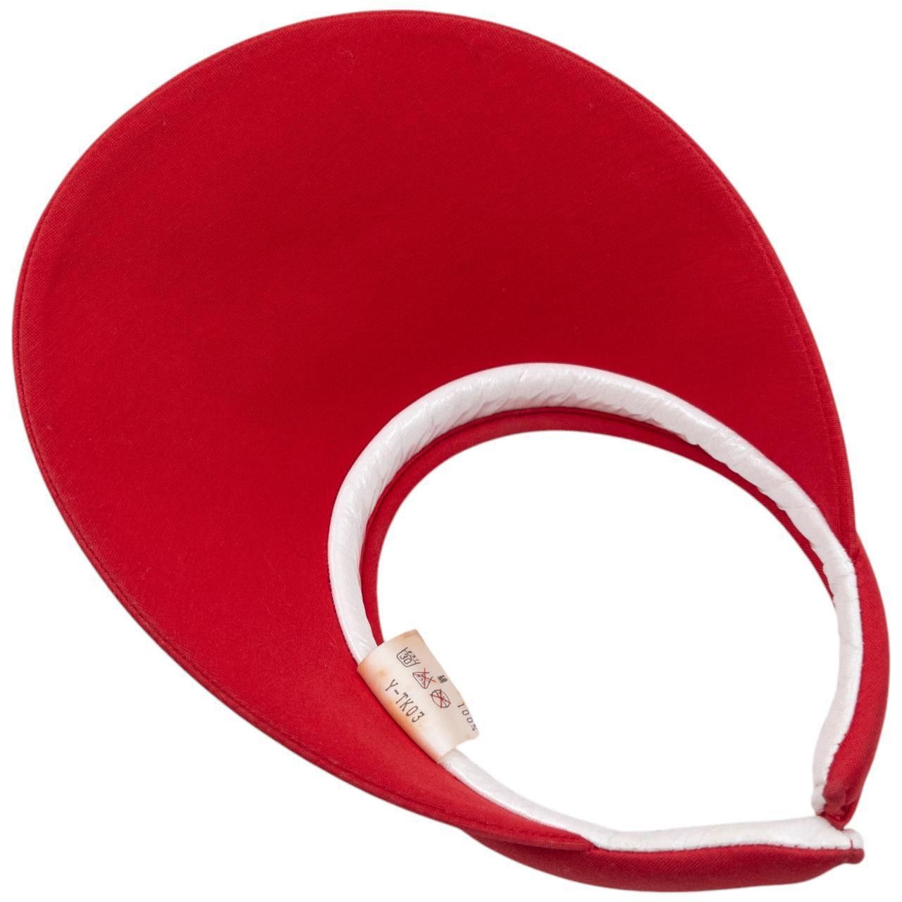 Dior Vintage Dior Sports Embroidered Headband Visor Hat Size ONE SIZE - 8 Thumbnail