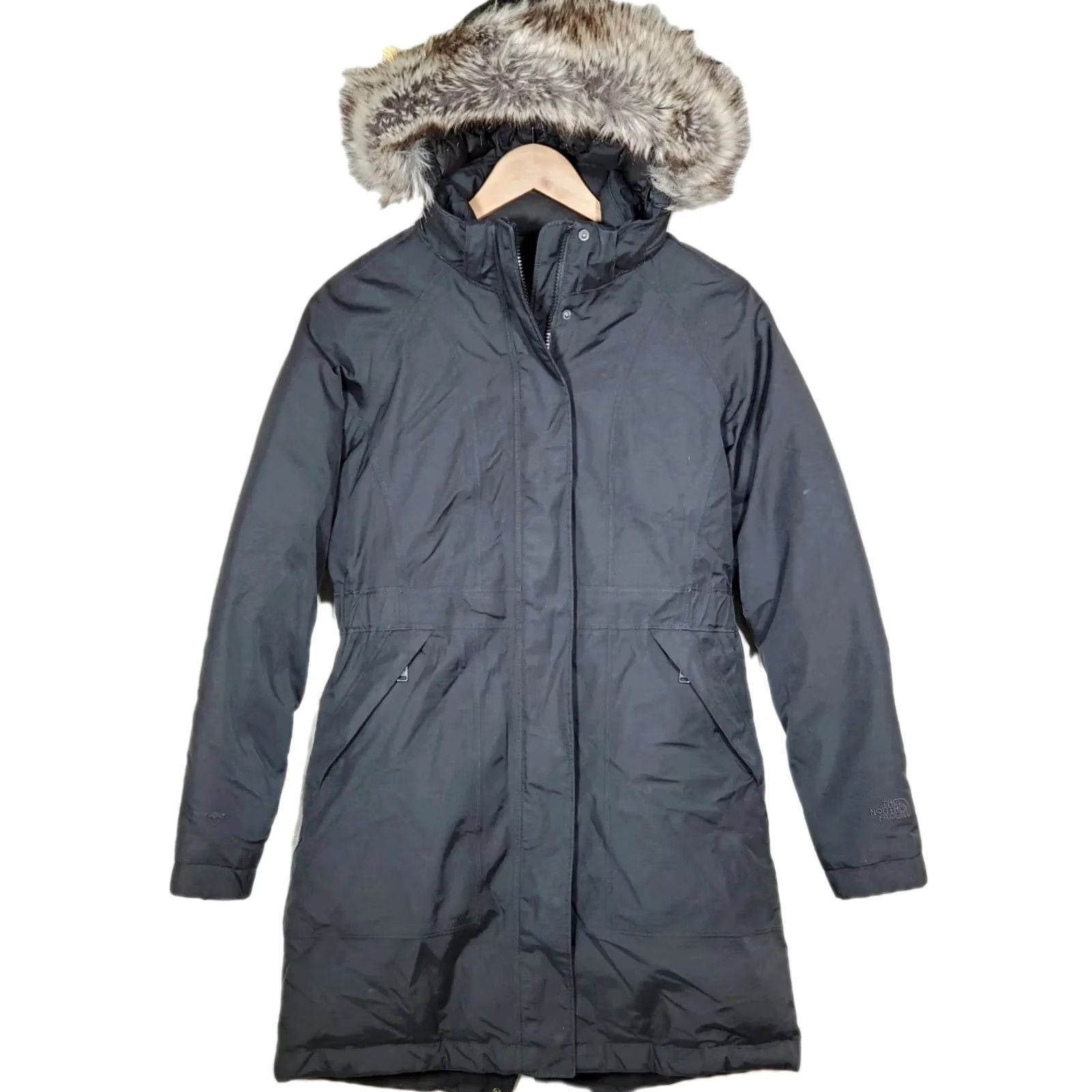 The North Face The North Face Arctic Parka Jacket Womens S Black DryVent 550 Down Faux Fur Hood Windproof Waterproof Pockets Size S / US 4 / IT 40 - 2 Thumbnail