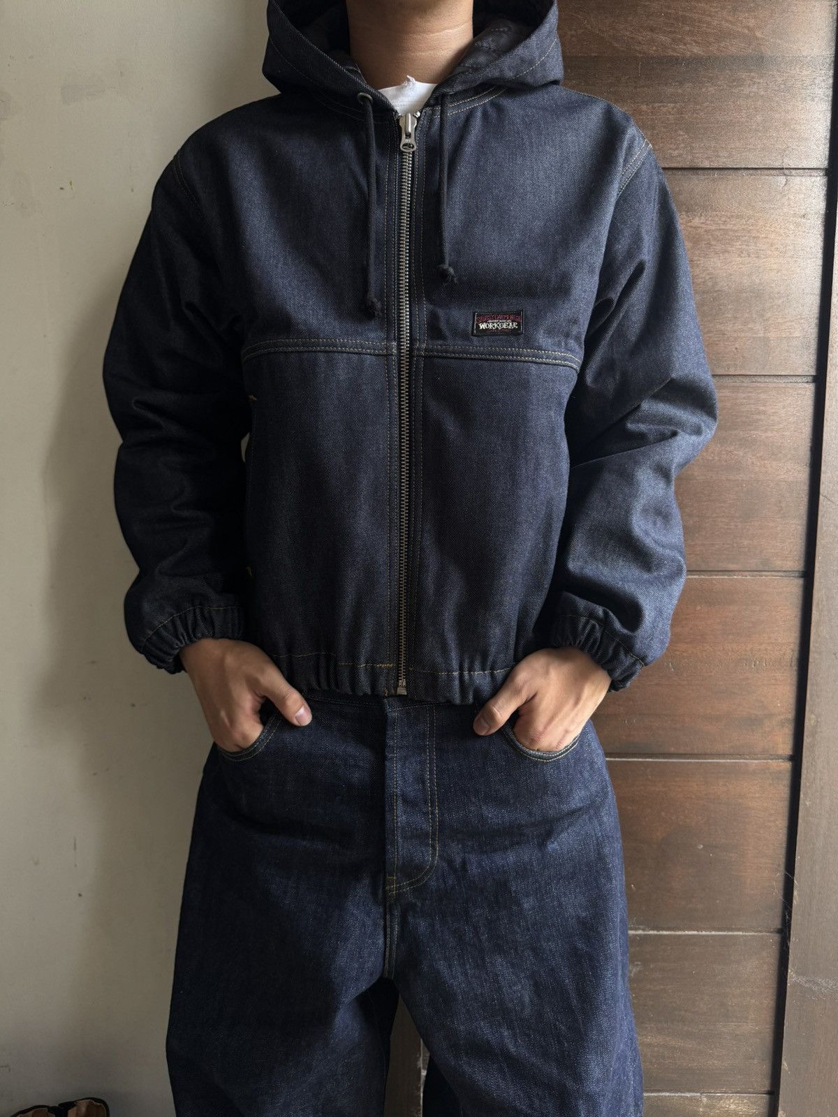 Stussy Stussy Raw Denim Work Jacket Size US M / EU 48-50 / 2 - 5 Thumbnail