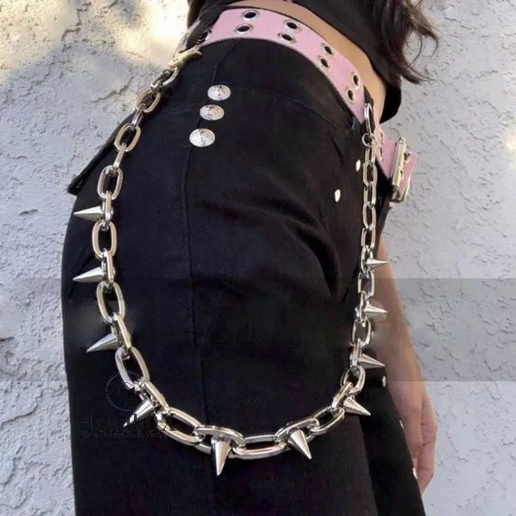 Other Punk Spikes Pants Chain Size ONE SIZE - 1 Thumbnail