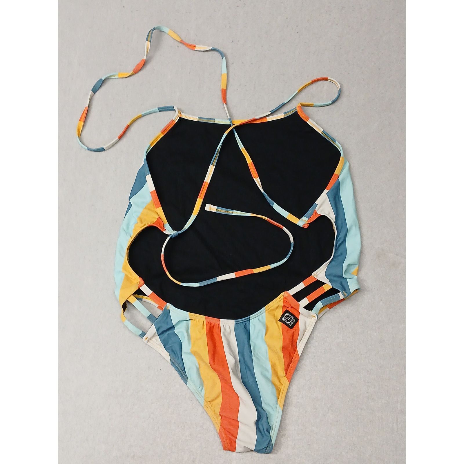 Other Nico 2 (36) Women's Multicolor One Piece Lace Swim Suit Size ONE SIZE - 3 Thumbnail
