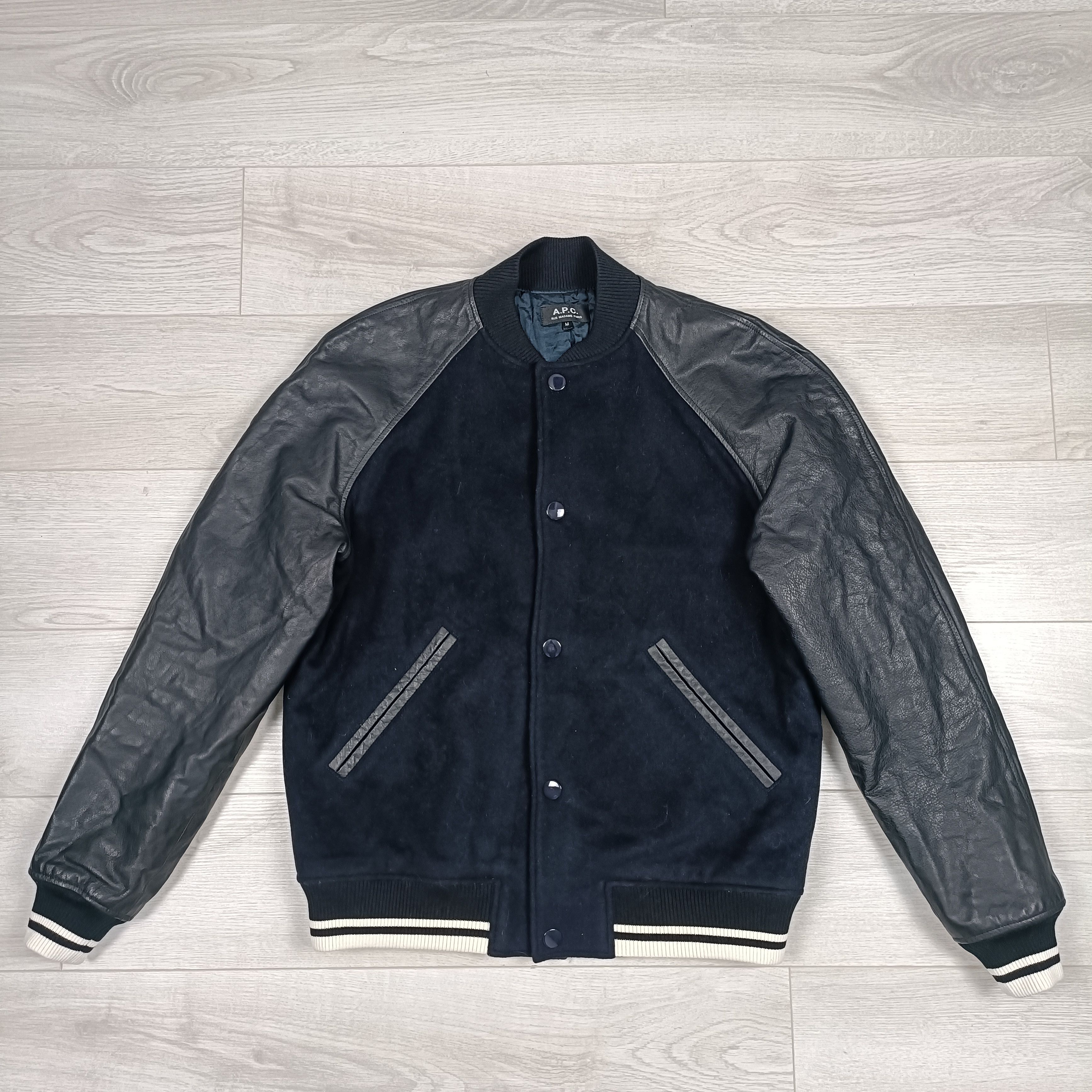廃盤APC x Carhartt Detroit Leather Jacket A.p.c. x carhartt detroit leather jacket for sale