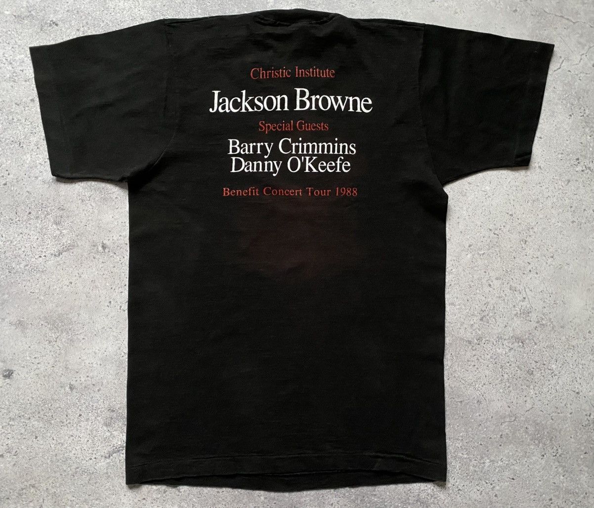 Fruit Of The Loom Vintage 1988 La Penca Project Jackson Browne T-Shirt Size M Size US M / EU 48-50 / 2 - 8 Thumbnail