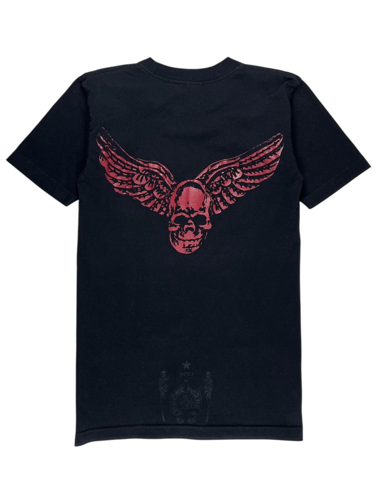Chrome Hearts Chrome Hearts Vintage Foti Red Skull Print Tshirt Black Size US S / EU 44-46 / 1 - 1 Thumbnail