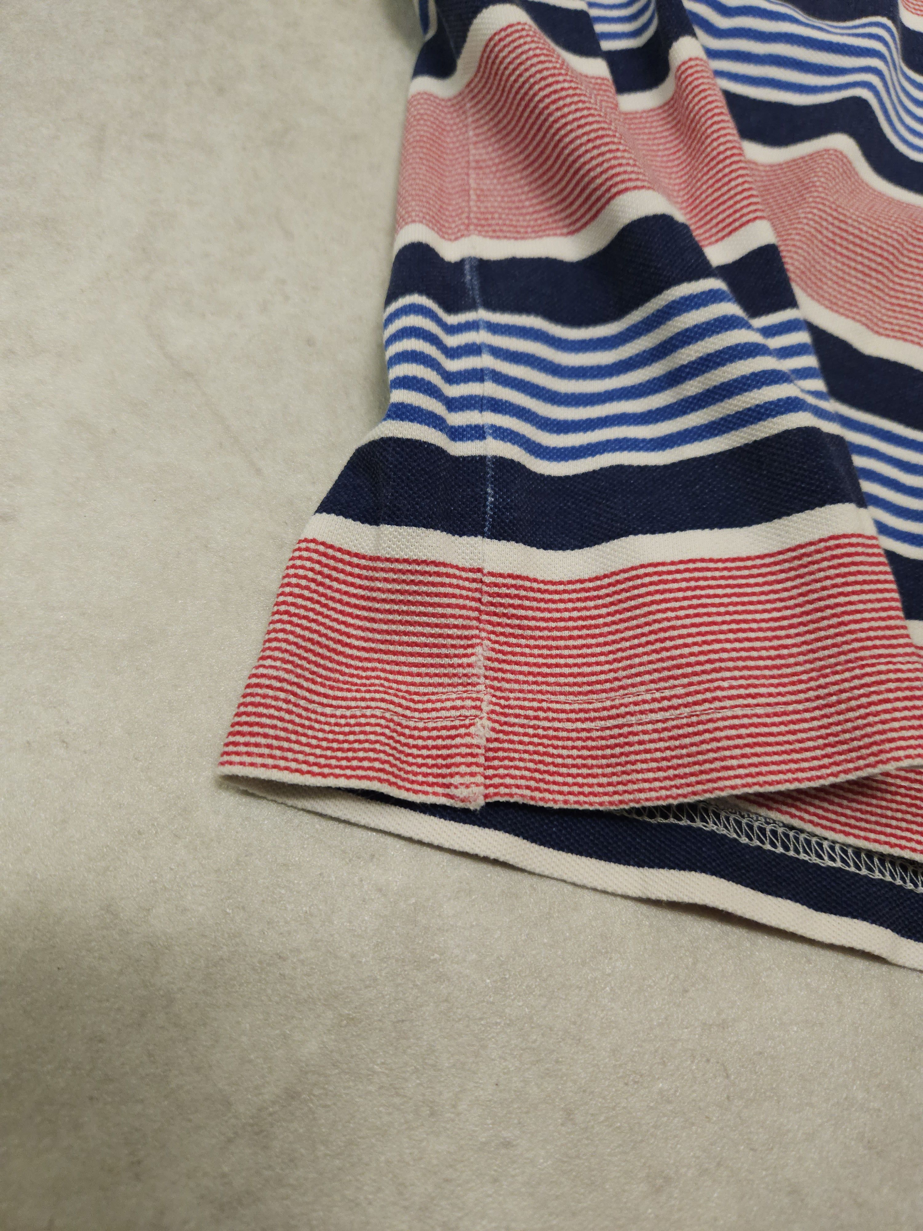Burberry Vintage burberry striped polo shirt Size US S / EU 44-46 / 1 - 13 Thumbnail