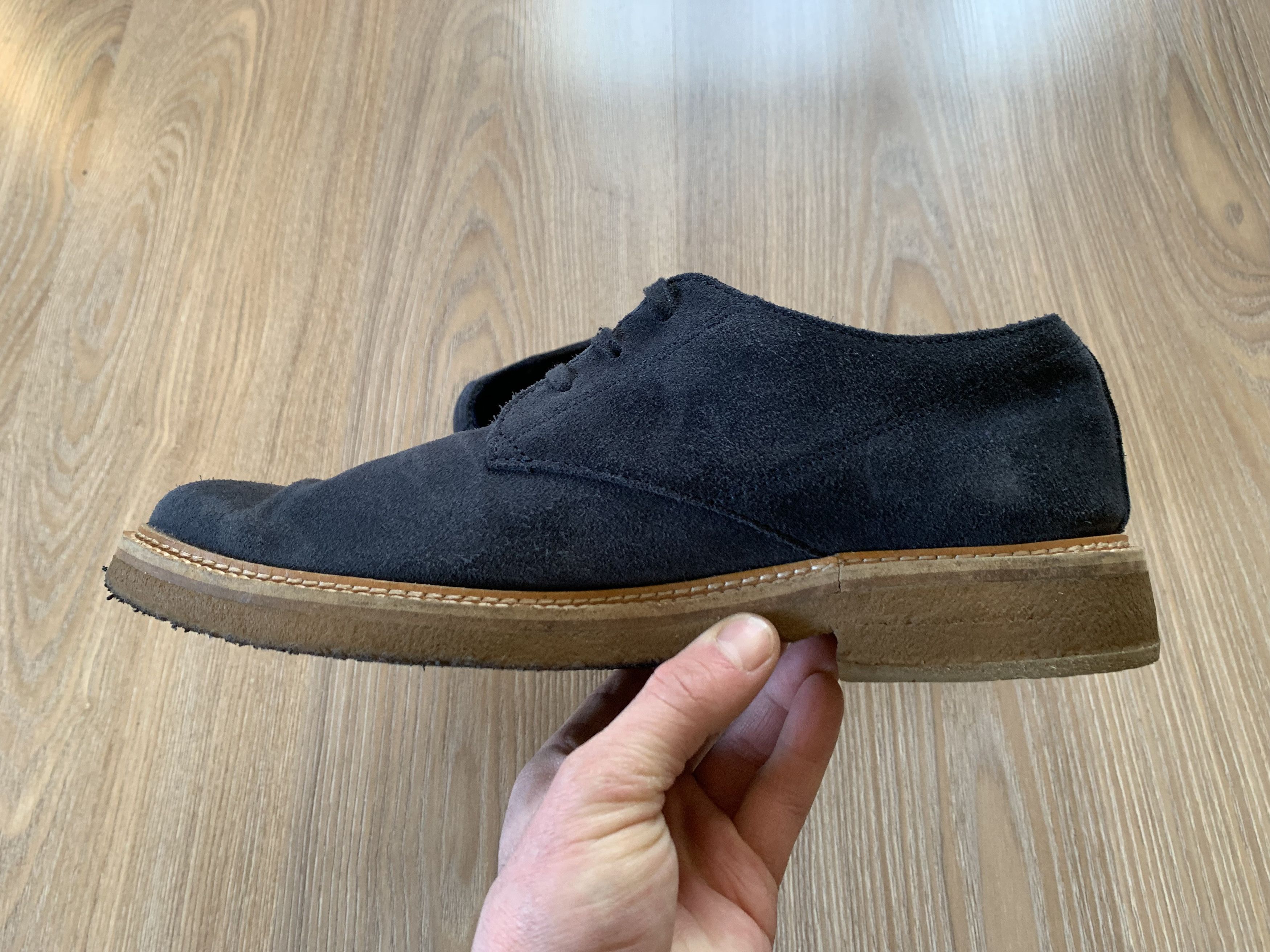 Clarks × Vintage Clarks Signature Classic Suede Shoes Size US 9 / EU 42 - 5 Thumbnail