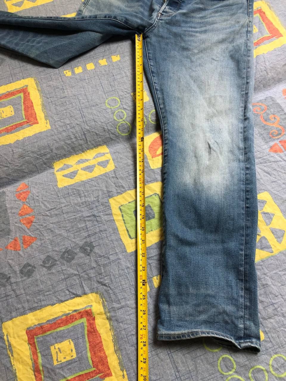 G-Star × Vintage Vintage G Star Raw Denim Jeans Y2K Size US 32 / EU 48 - 7 Thumbnail