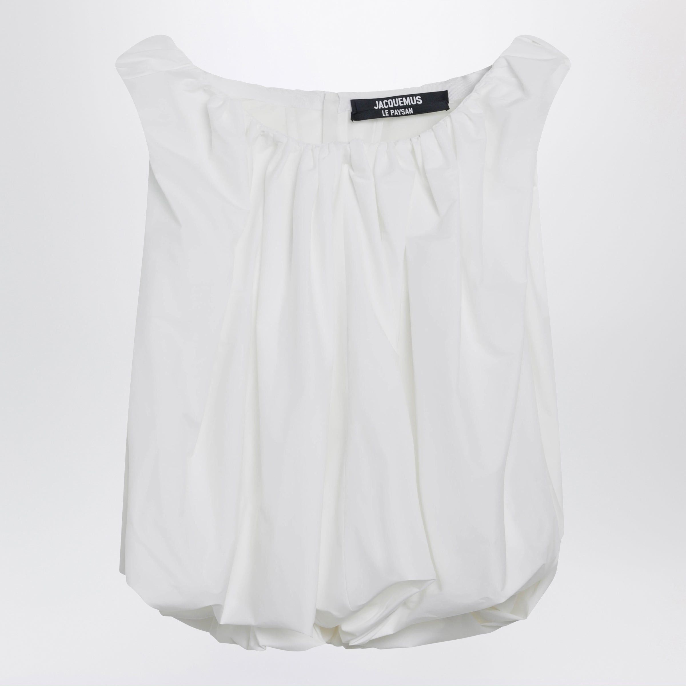 Jacquemus Jacquemus Lavande Top In White Cotton Size S / US 4 / IT 40 - 1 Thumbnail