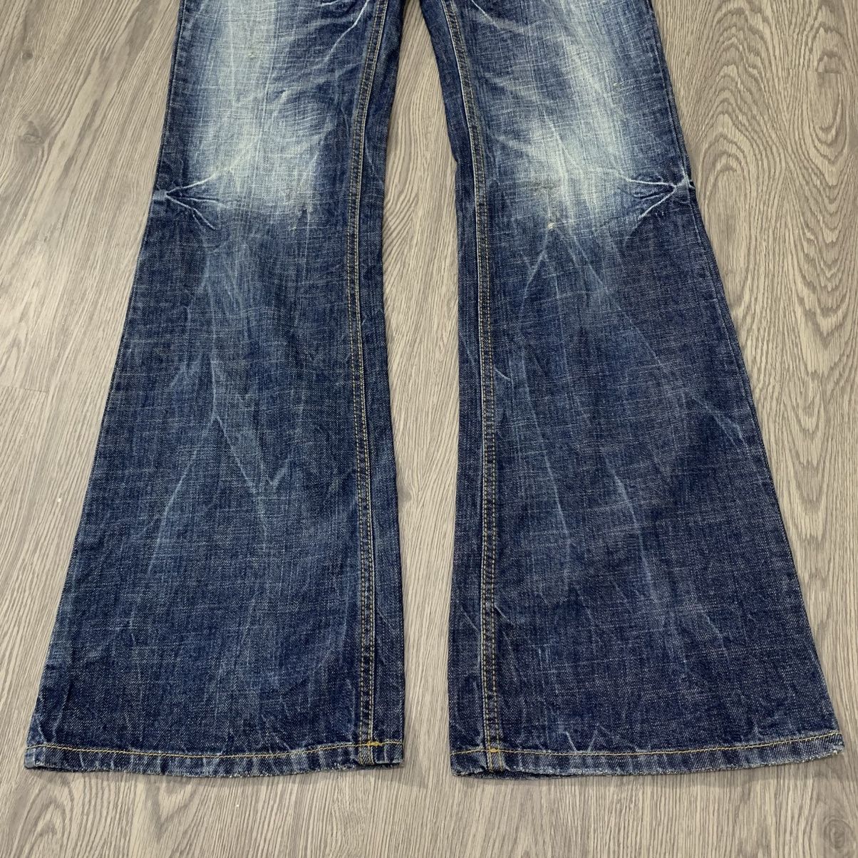 20471120 Blue Virus Flare Jeans Size US 32 / EU 48 - 7 Thumbnail