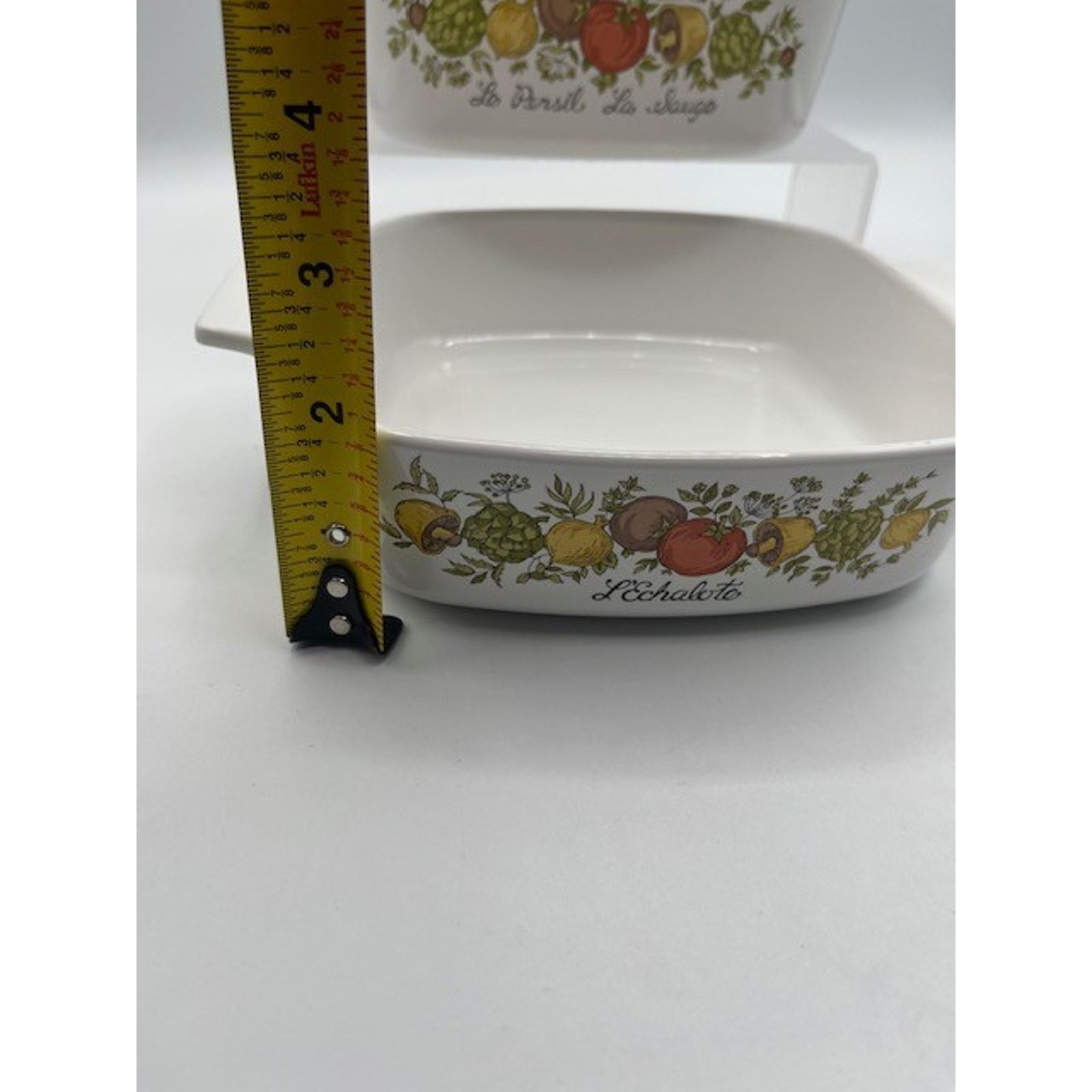 Other 2pc Vintage Corning Ware Marjolaine Oven, Microwave Safe Size ONE SIZE - 11 Thumbnail