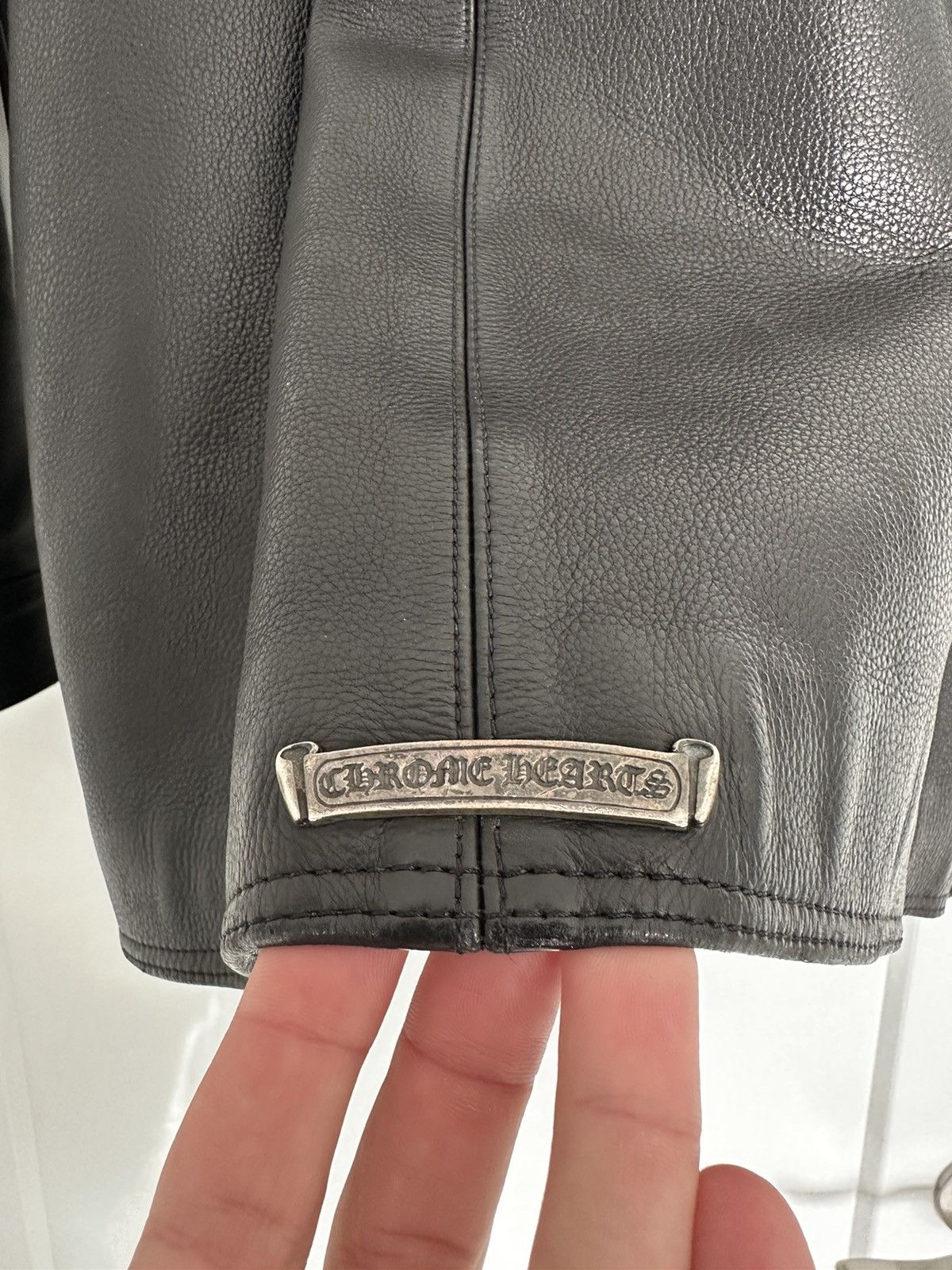 Chrome Hearts RARE Talon Leather Motorcycle Jacket 1993 Size US M / EU 48-50 / 2 - 10 Thumbnail