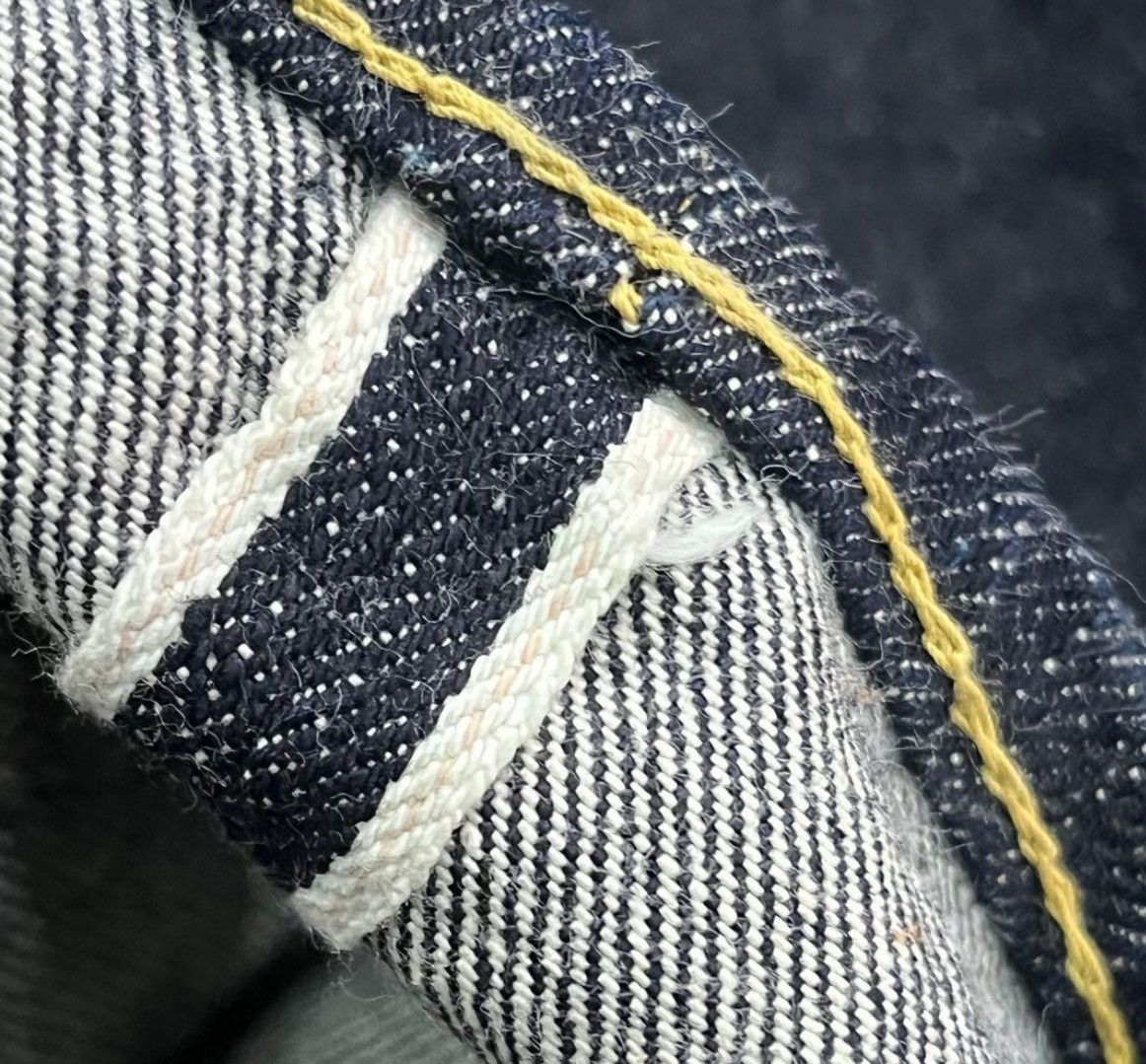 Kapital No War Blue Hands Indigo Dyed Denim Jeans Size US 28 / EU 44 - 10 Thumbnail