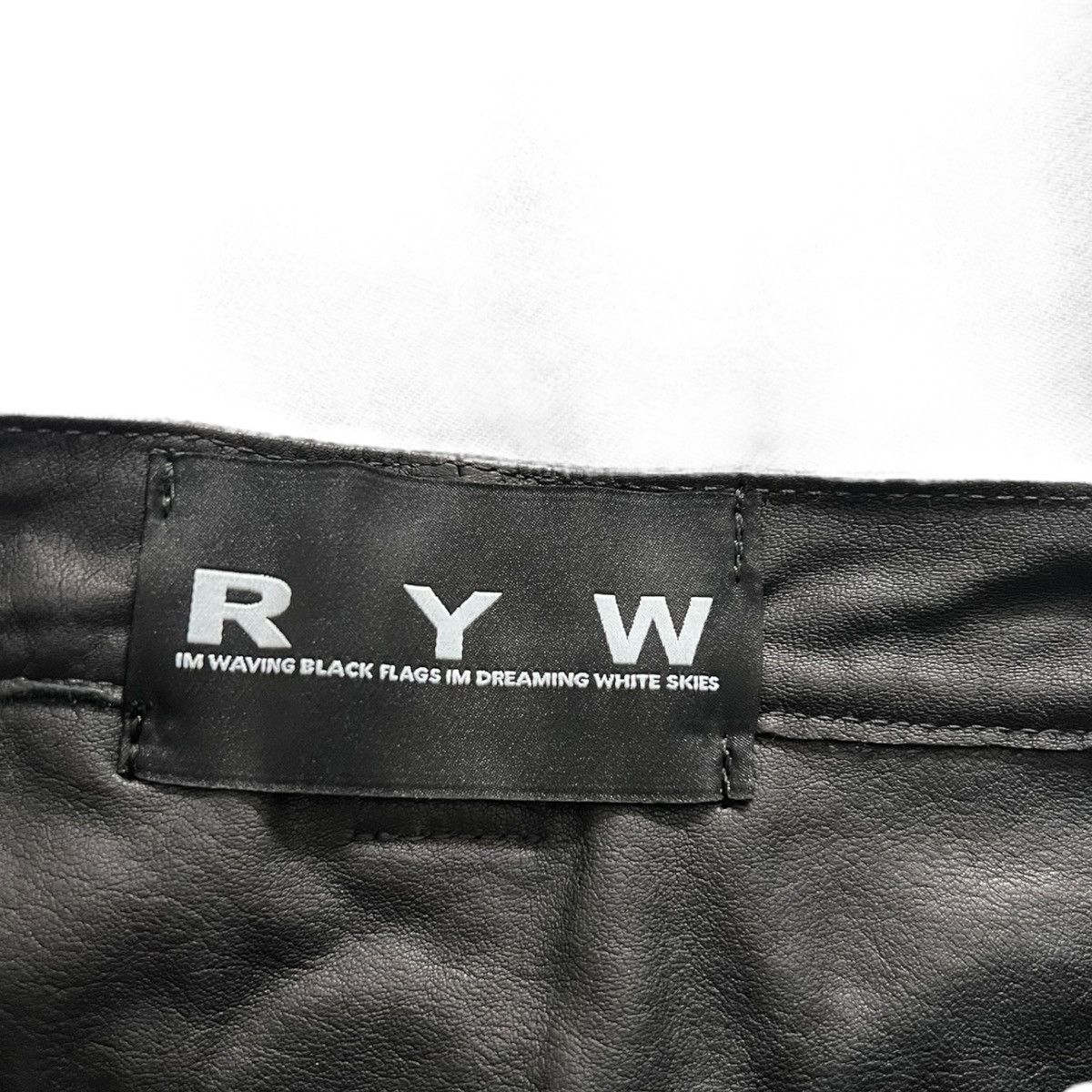 Designer Rexyeewang Remus leather pants Size US 30 / EU 46 - 3 Thumbnail
