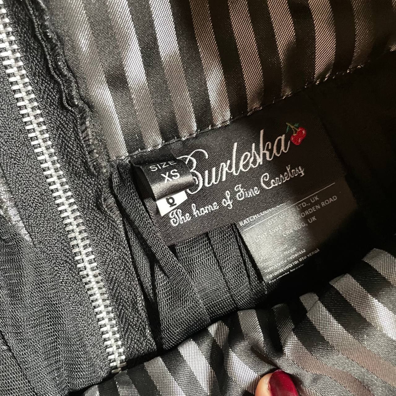 Other Mini Skirt Burleska Gothic type Tripp Nyc type Killstar Size 26" / US 2 / IT 38 - 4 Thumbnail
