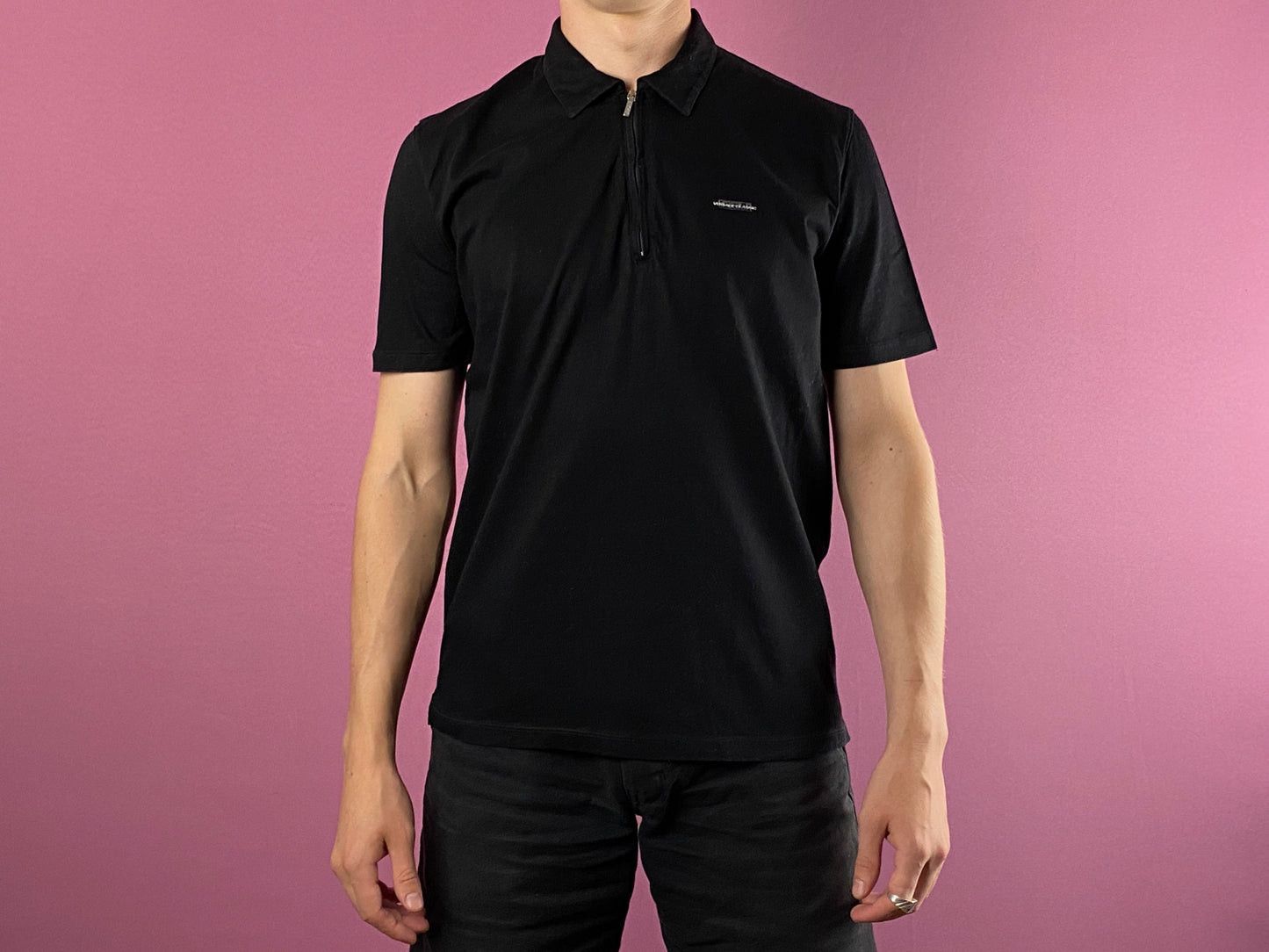 Versace × Vintage Versace Classic Vintage Men's Zip Polo Shirt - M Size US M / EU 48-50 / 2 - 3 Thumbnail