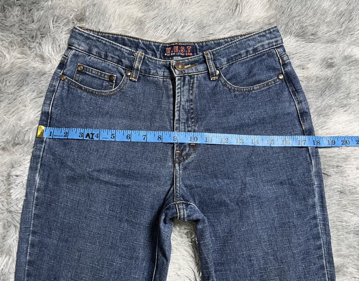 W&LT Vintage Wild and Lethal trash flare jeans Size 28" / US 6 / IT 42 - 20 Thumbnail