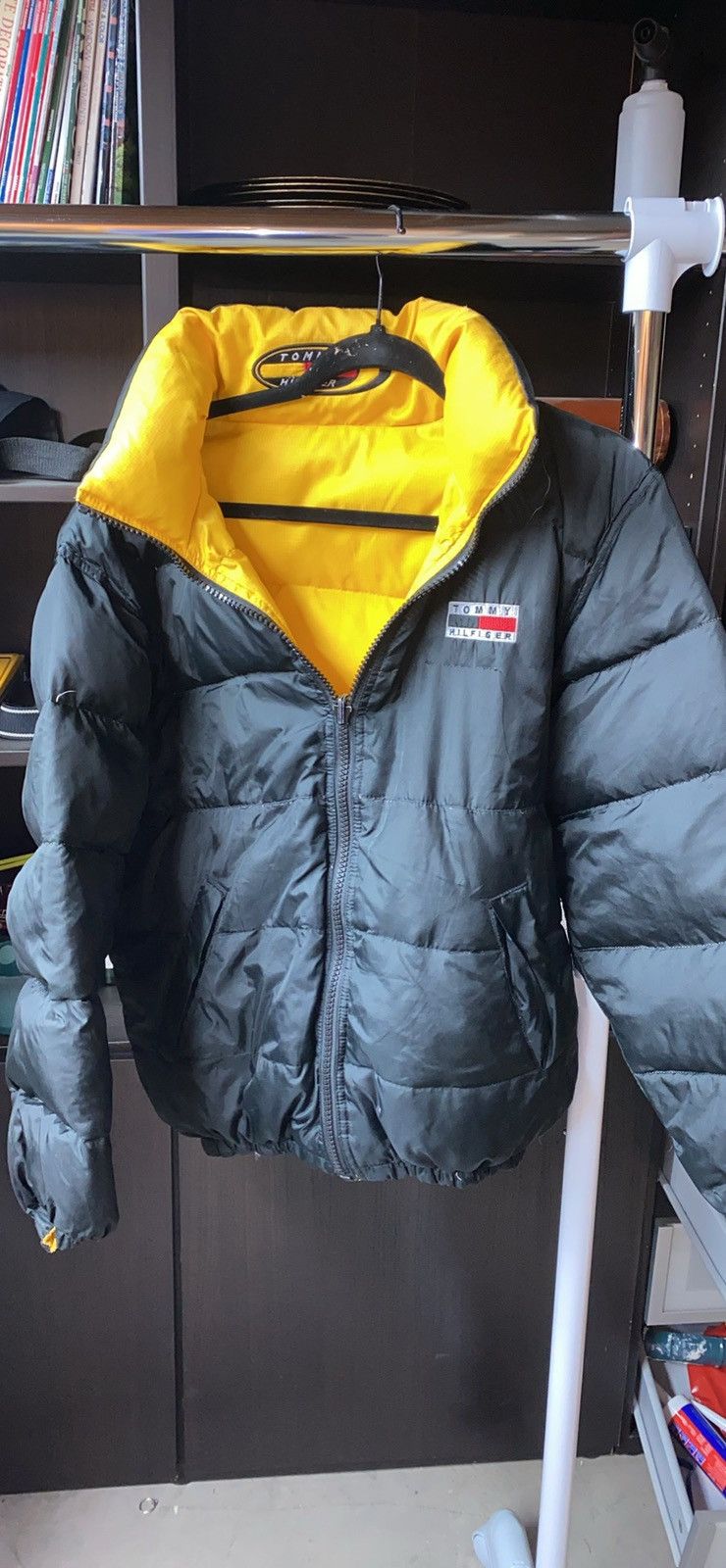 Vintage tommy hilfiger winter jacket cheap