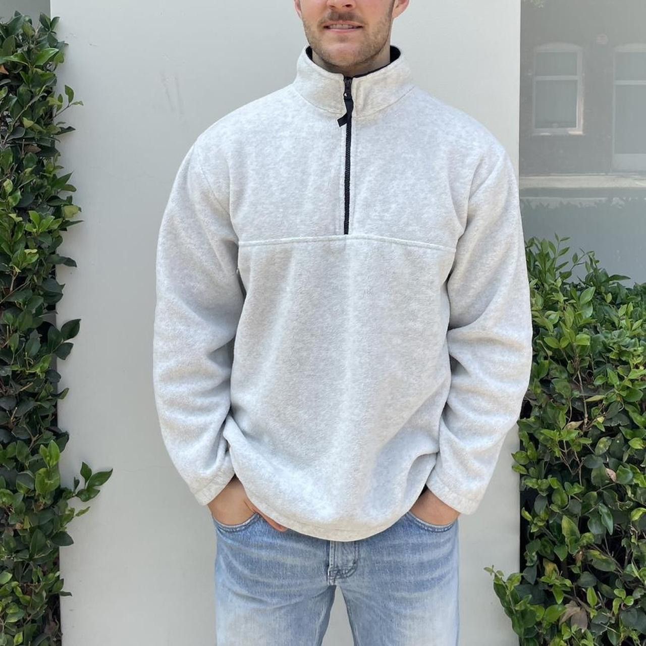 Nike Vintage pro spirit Grey 1/4 zip fleece sz L mens Size US L / EU 52-54 / 3 - 2 Thumbnail