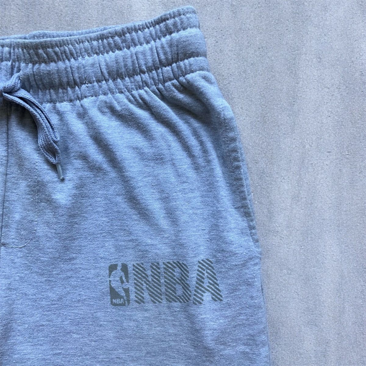 NBA NBA Jogger Sweatpants Official Basketball Heather Gray S Gym Size US 30 / EU 46 - 4 Thumbnail