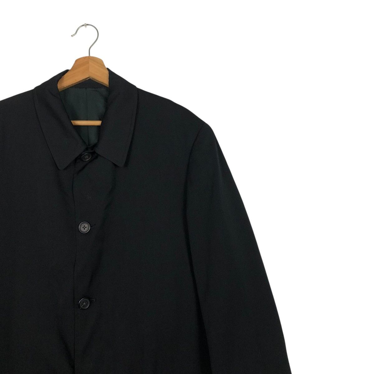 Yohji Yamamoto RICH BLACK VINTAGE BUTTON JACKET Y’S FOR MEN YOHJI YAMAMOTO Size US M / EU 48-50 / 2 - 8 Thumbnail