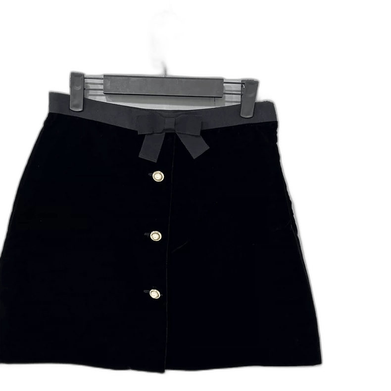 Miu Miu MIU MIU Velvet Pearl Button Mini Skirt Size 42" / US 20 - 1 Thumbnail