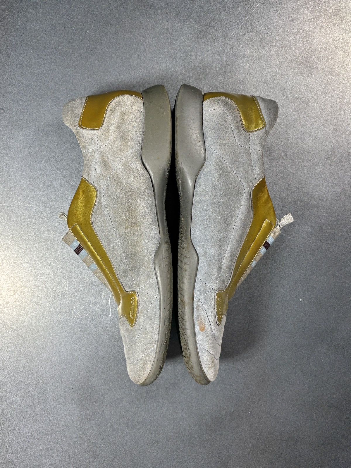 Prada S/S 2000 Prada Sport Shoes Vintage Suede SlipOn Square Toe Size US 7 / IT 37 - 17 Thumbnail