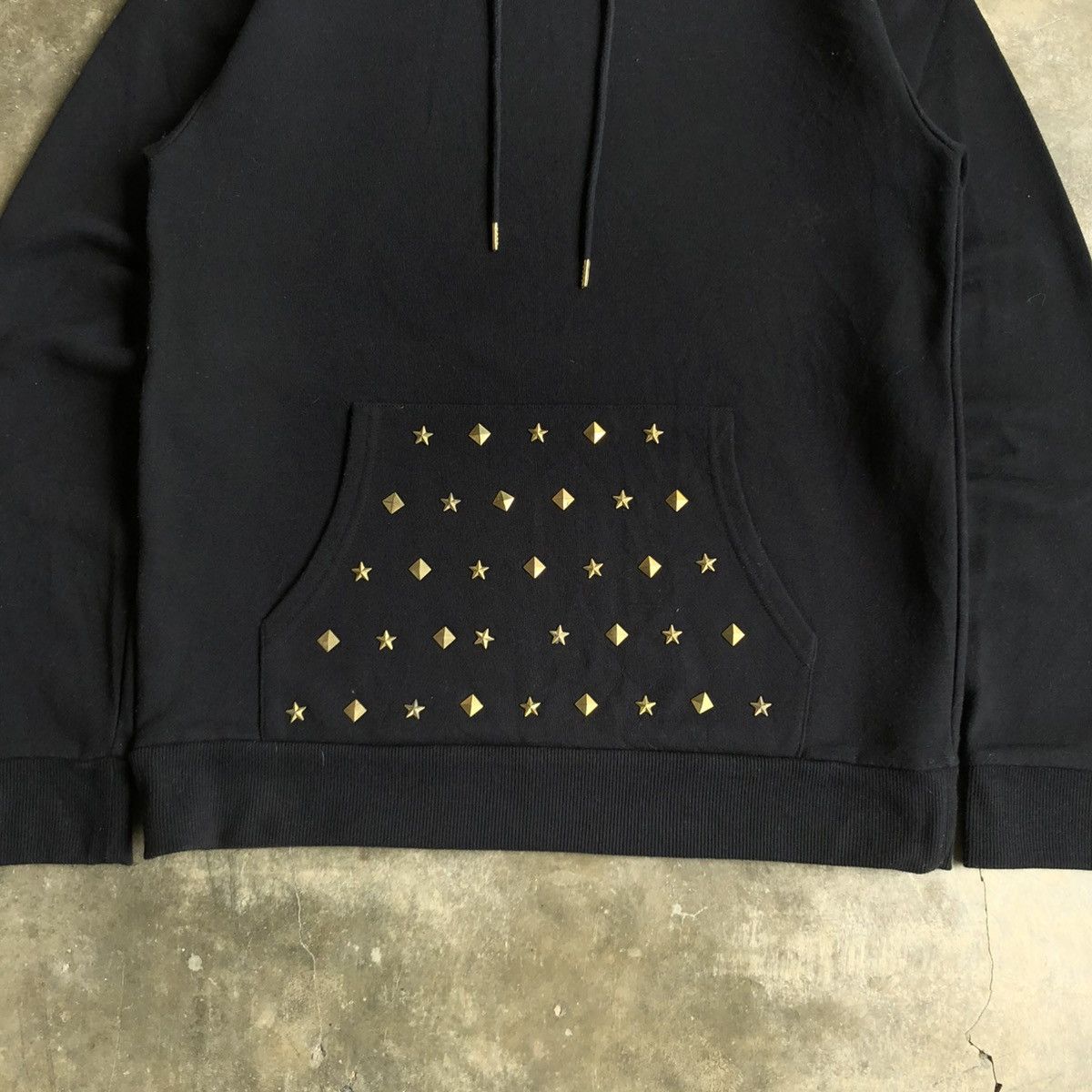 14th Addiction 2000s CavariA Studed Gothic Punk Style Hoodie Black Size US M / EU 48-50 / 2 - 4 Thumbnail