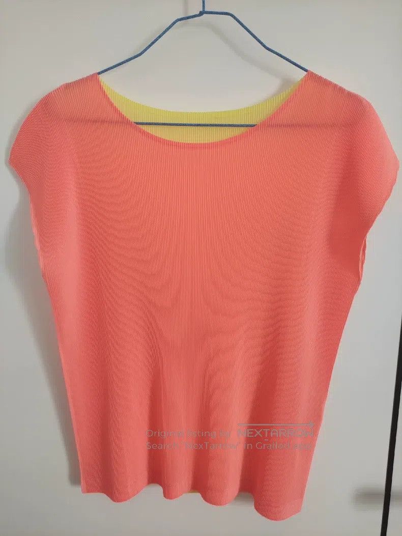 Issey Miyake Issey Miyake Color Block Short Sleeve Size L / US 10 / IT 46 - 1 Thumbnail