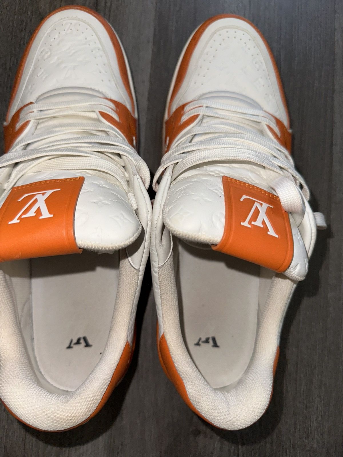 Louis Vuitton Louis Vuitton Monogram Trainer #54 Signature (Red/White) Size US 11 / EU 44 - 7 Thumbnail