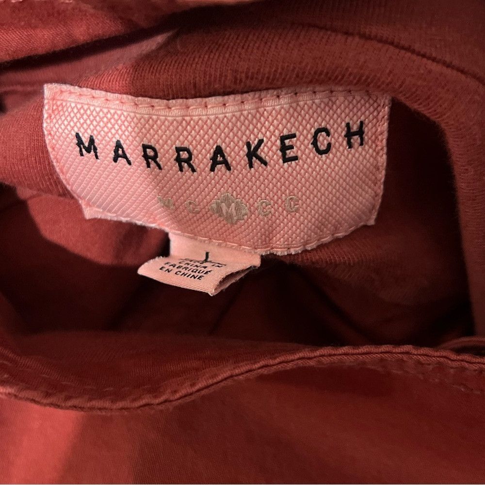 Anthropologie Anthropologie Marrakech Henna Moto Jacket Size L Size L / US 10 / IT 46 - 8 Thumbnail