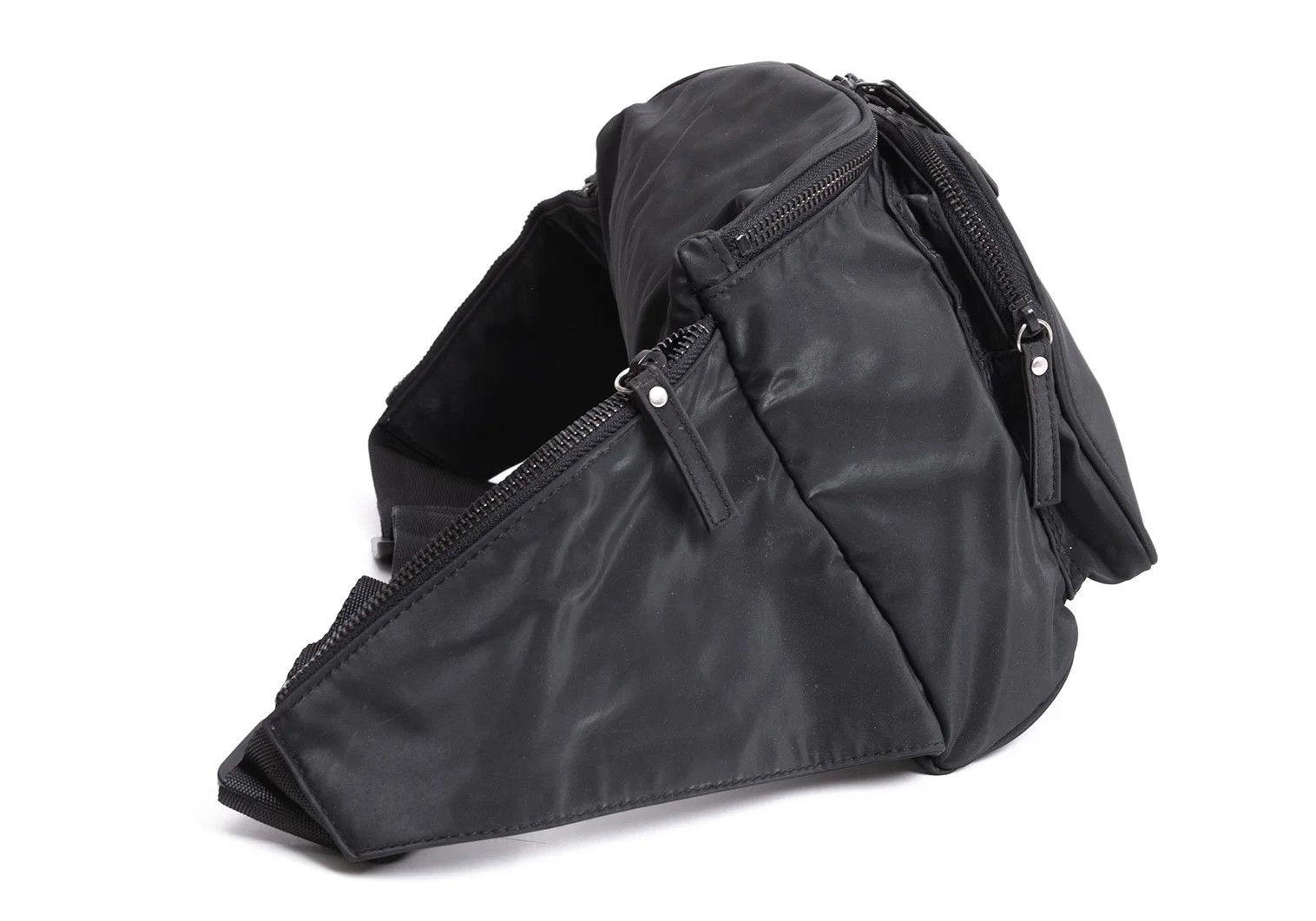 Jean Paul Gaultier Embossed Dragon Waist Bag in Black Size ONE SIZE - 4 Thumbnail