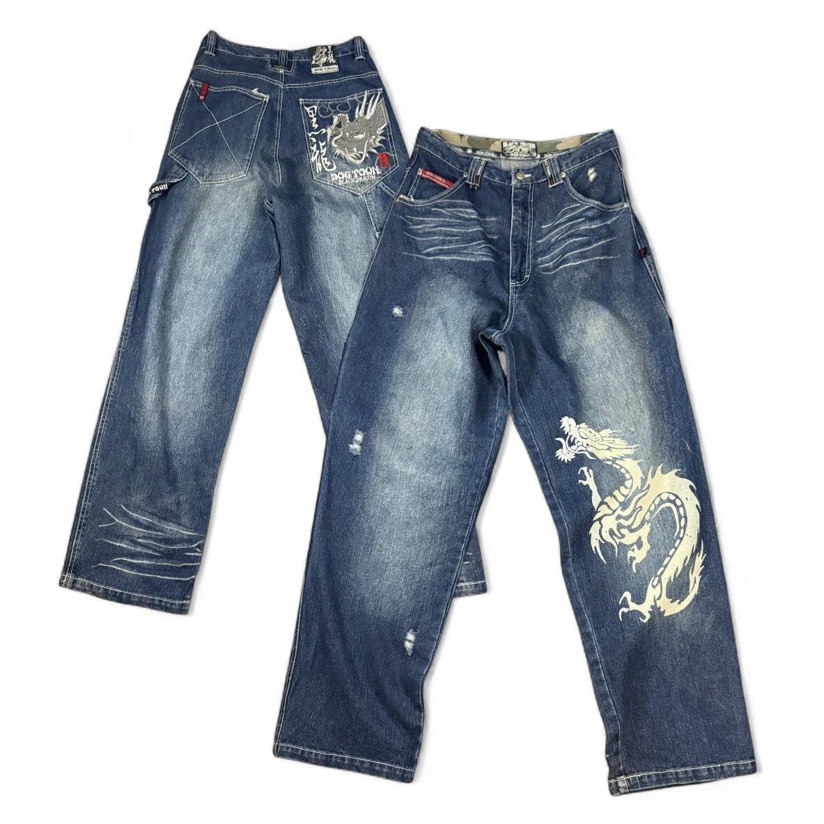 JNCO × Streetwear × Vintage RARE ! Crazy Vintage 90s Jnco