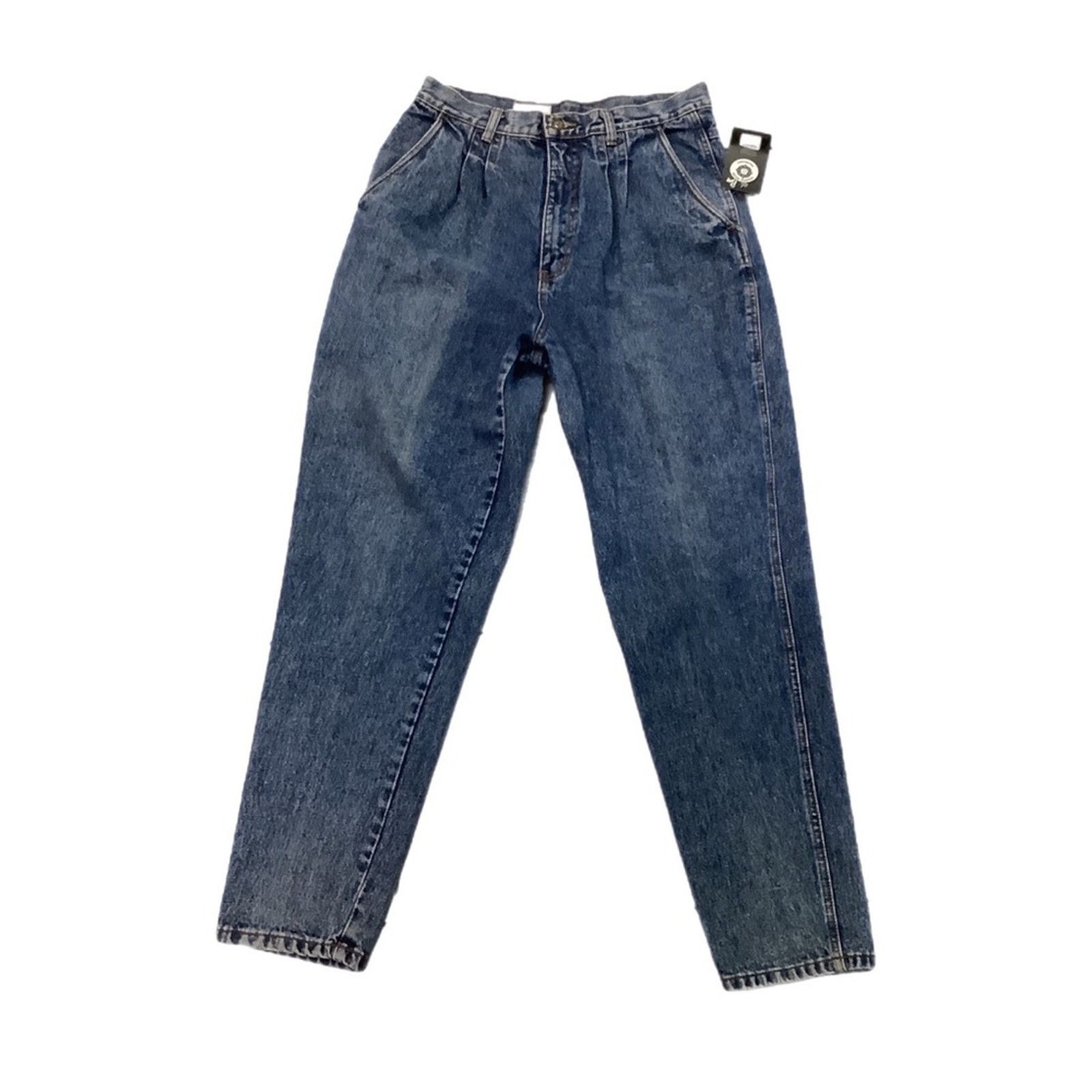 Vintage Vintage Bill Blass High Waist Stoned Wash Jeans Size 30" / US 8 / IT 44 - 1 Thumbnail