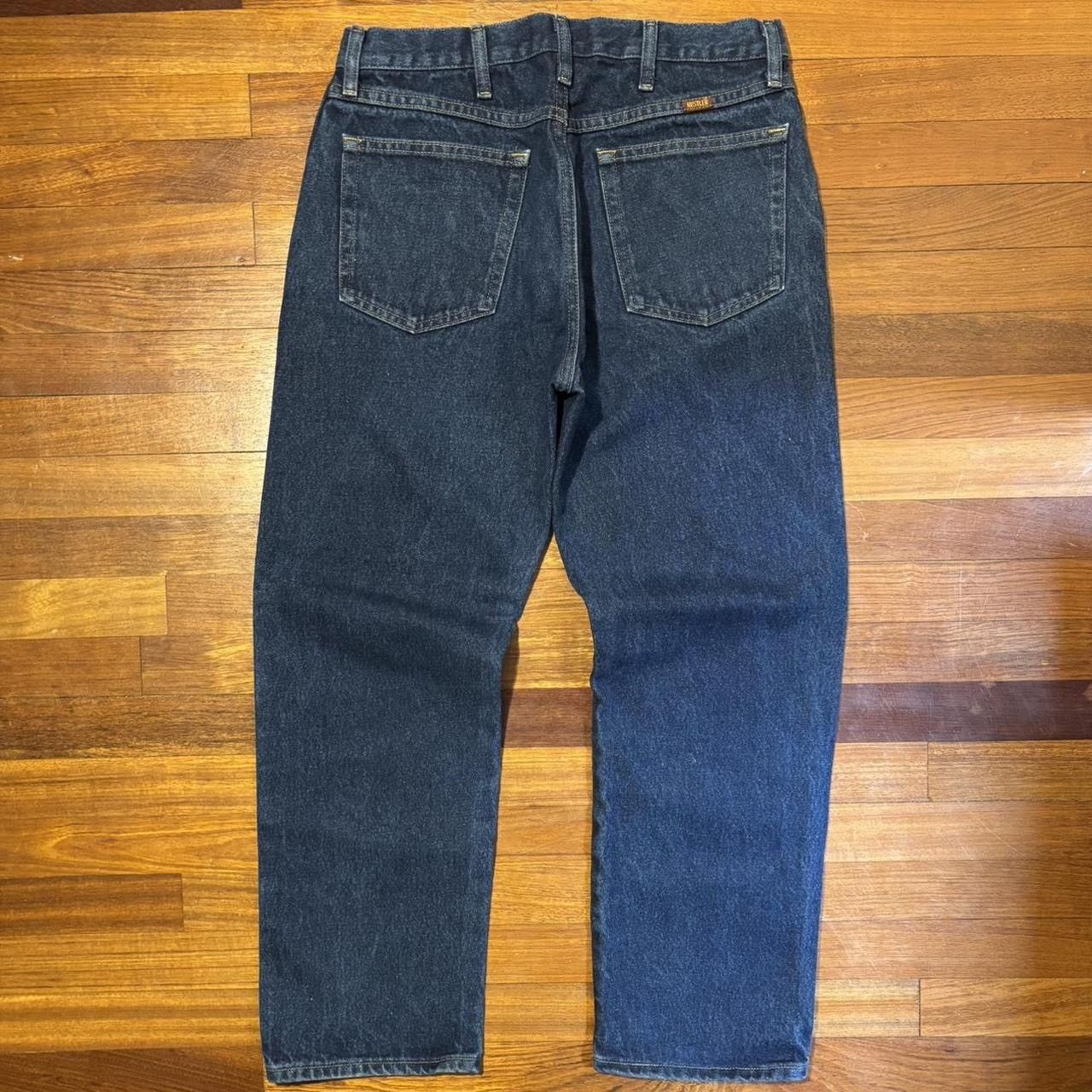 Rustler Early 2000s Dark Wash Rustler Blue Denim Jeans Size US 33 - 1 Thumbnail