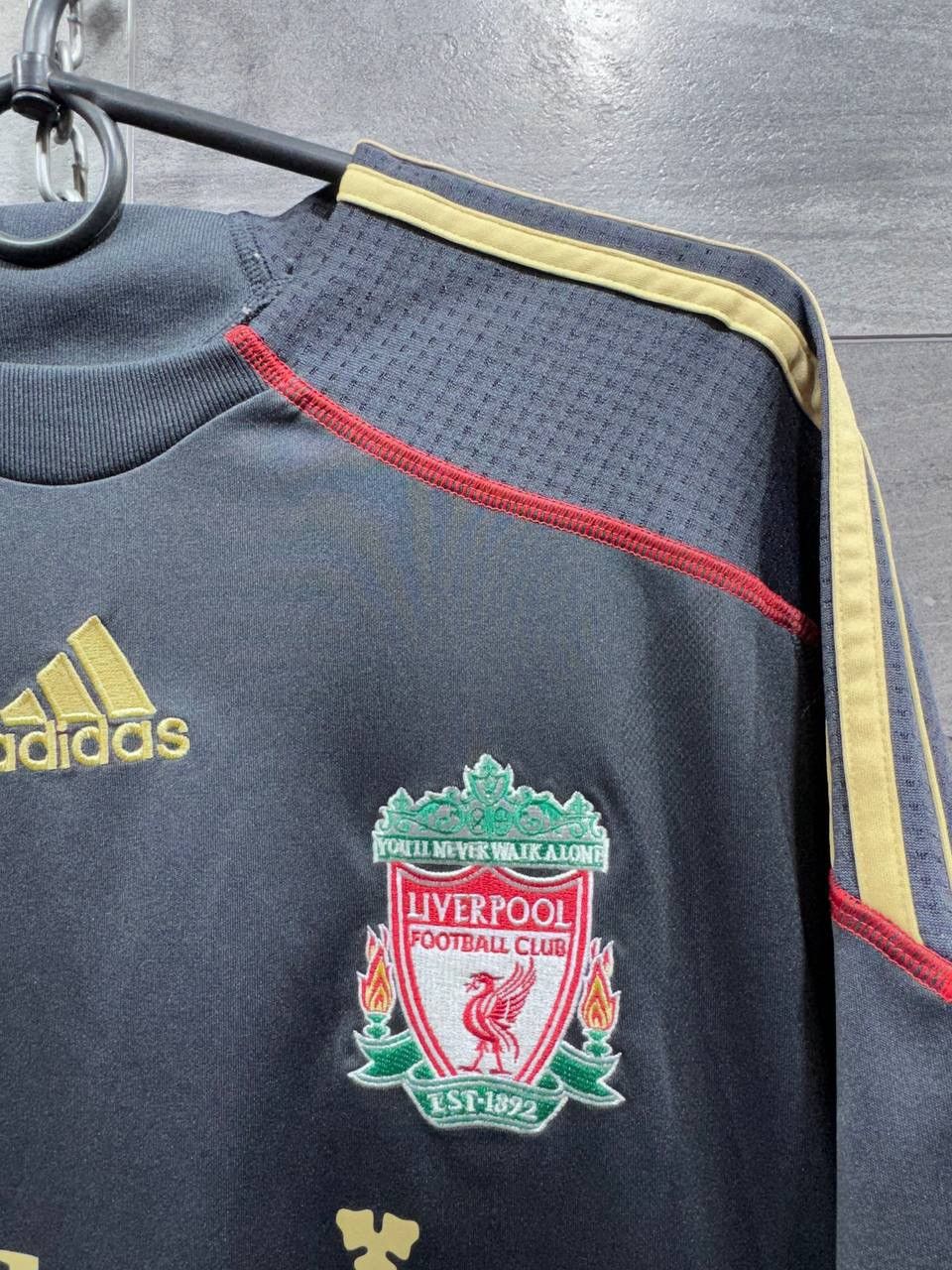 Adidas Liverpool 2009-10 Adidas Away Footvall Shirt Jersey Size US M / EU 48-50 / 2 - 7 Thumbnail