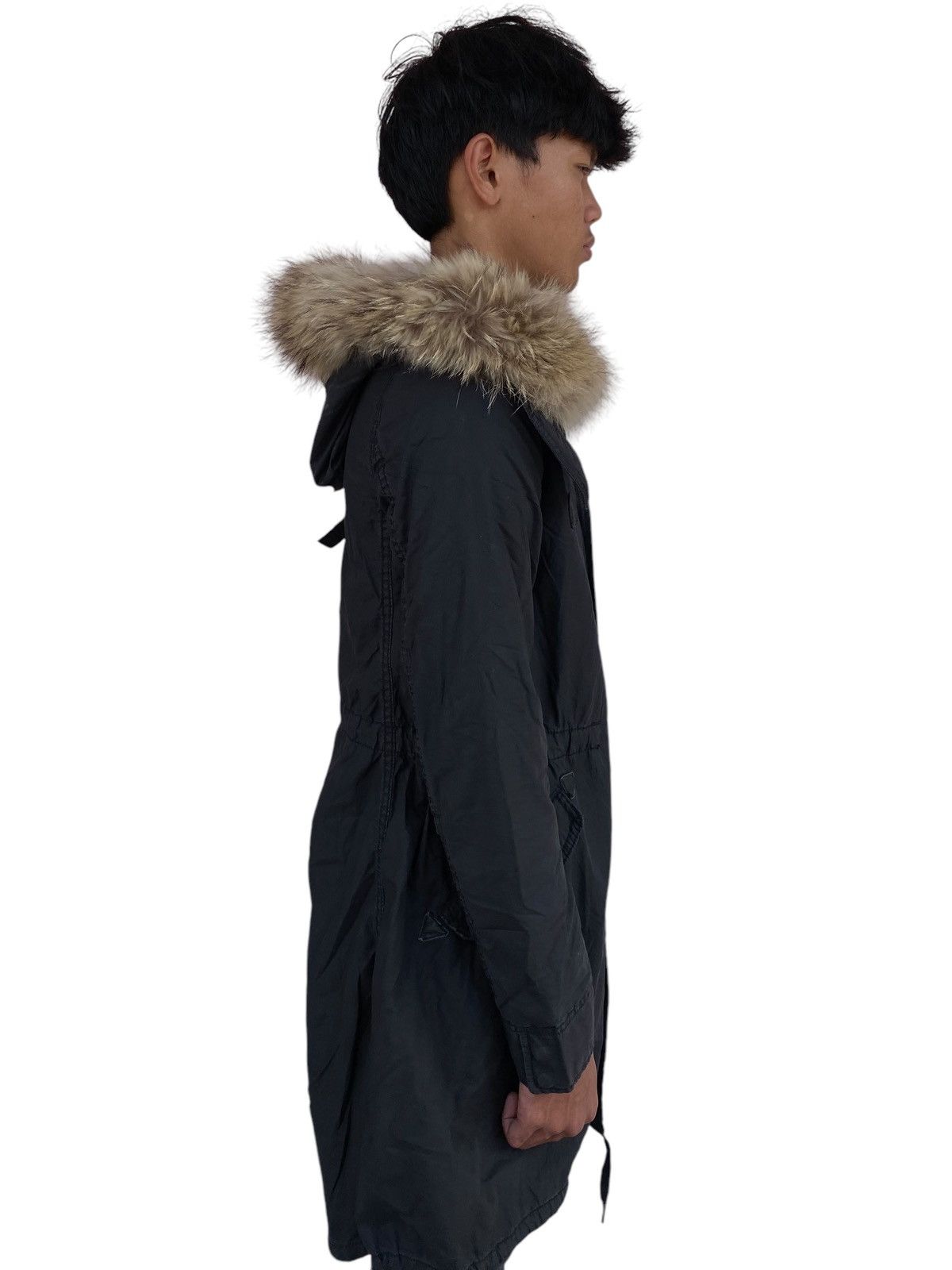 14th Addiction 2000s G.O.A - Fur Hoodie Jacket Size US M / EU 48-50 / 2 - 2 Thumbnail